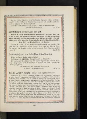 Lawinengefahr auf dem italienischen Kriegsschauplatz.