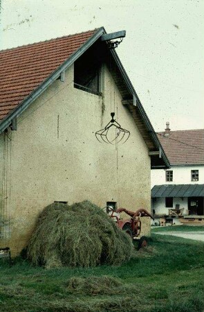 Fotografie: Greiferanlage, Heu, Siloschwanz