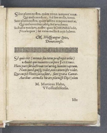 [Lobgedichte]