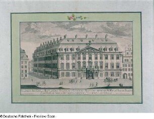 Palais que son Excell. Le Comte Vitzthum d'Eckstaedt