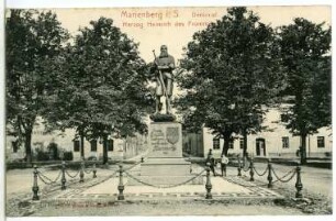 Marienberg. Denkmal Herzog Heinrich des Frommen
