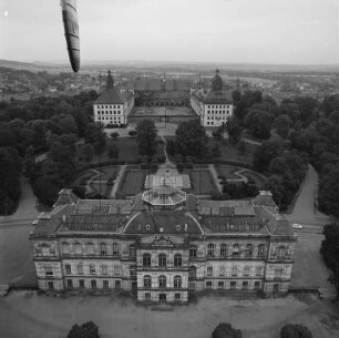 Herzogliches Museum und Schloss Friedenstein in Gotha : Blickrichtung Nordwesten