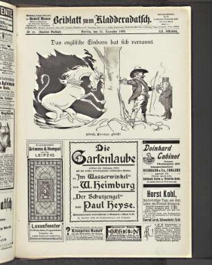 Das englische Einhorn hat sich verrannt