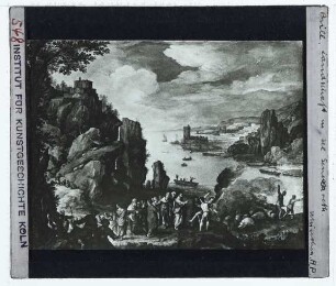 Bril, Felsige Landschaft mit Heilung des Besessenen (München AP 876)