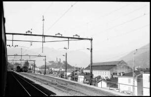 Bellinzona: Gotthardstrecke bei Bellinzona