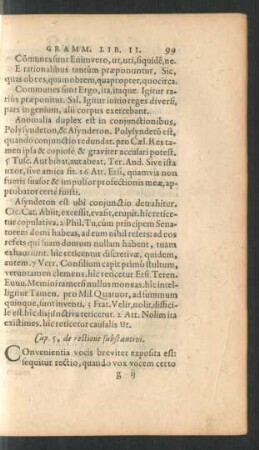 Cap. 5, de rectione substantivi.