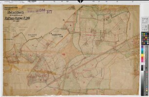 Rottum (Kamen), Kamen (Kamen), Umlegung Rottum-Kamen, Übersichtskarte Bl. 1