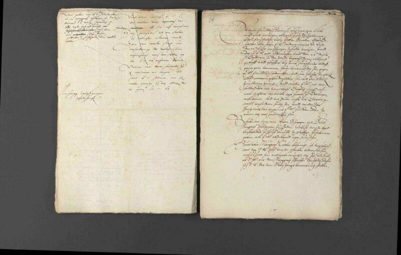 Verabredung einer Zusammenkunft zwischen Pfalzgraf Wolfgang und Herzog Christoph von Württemberg in Ettlingen.