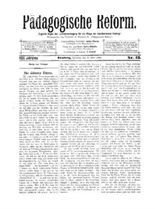Die siebente Klasse