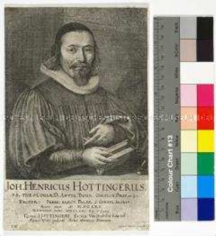 Porträt des Schweizer Orientalisten und reformierten Theologen Johann Heinrich Hottinger