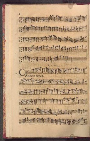 Canzon Terza.