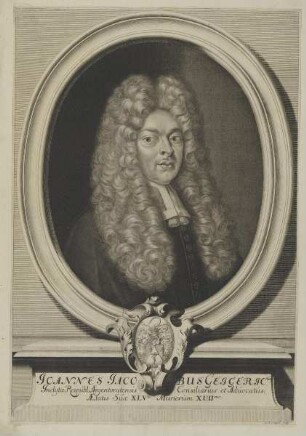 Bildnis des Joannes Jacobus Geigerictus