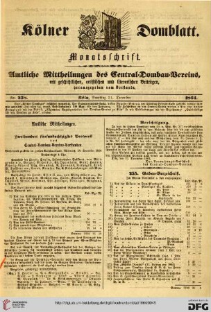 Nr. 238 (31.12.1864)