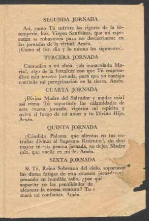 Cuarta jornada