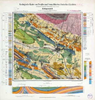 [3830] Schöppenstedt, Geologische Karte von Preußen und benachbarten deutschen Ländern