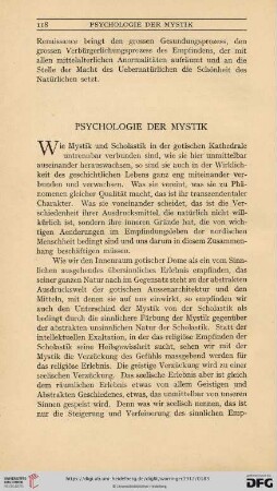 Psychologie der Mystik