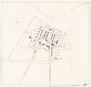 Dorfplan, Creil: Lageplan 1:2000