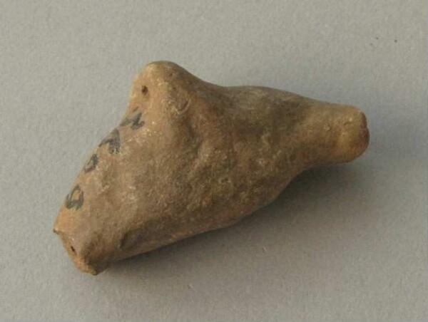 Clay whistle (?)