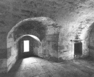 Königstein. Festung. Kasematten (1766-1832). Inneres in Höhe Hornravelin