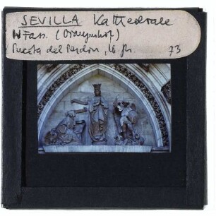 Sevilla, Kathedrale : Tympanon Puerta del Perdón