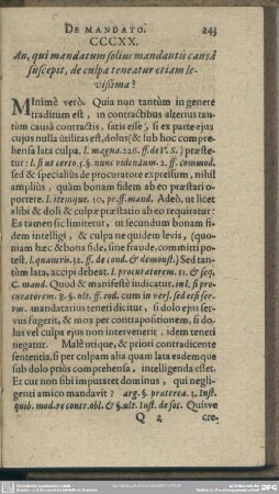 De Mandato
