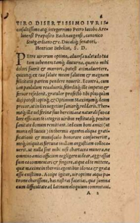 Facetiarvm, Henrici Bebelii Poetae A D. Maximiliano laureati, Libri tres : à mendis repurgati, & in lucem rursus redditi. His Accesservnt selectae quaedam Poggij facetiae. Item Prognosticon. in omne aeuum durans, Iacobi Herichmanni, facetijs Bebelianis non illepide additum
