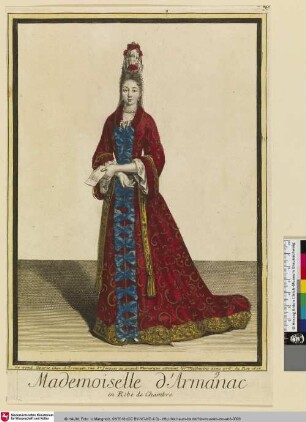 Mademoiselle d'Arman(j)ac en Robe de Chambre