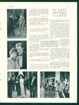 De hace muy poco tiempo