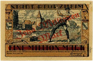 Geldschein / Notgeld, 10 Millionen Mark