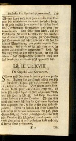 Tit. XVIII. De Stipulatione Servorum.