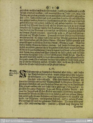 §. IV. Grundlegung desselben