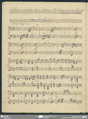 Die Meistersinger von Nürnberg. Excerpts. Arr - Mus.1-F-529,2 : orch, arp; WWV 96