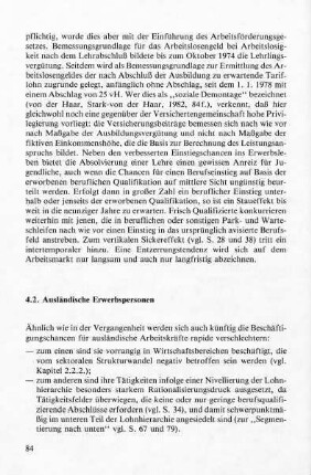 4.2. Ausländische Erwerbspersonen