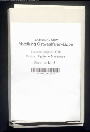 Grenze des Amtes Varenholz zum Amt Sternberg