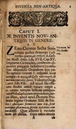 Schediasma de curiosis huius seculi inventis