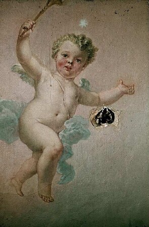 Putto mit Fackel (Hymen)