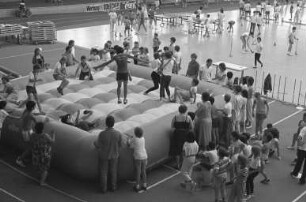 Sportfest der Karlsruher Sonderschulen in der Europahalle