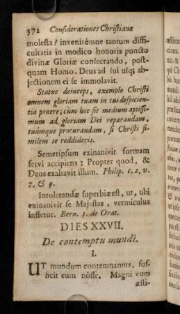 372-392, Dies XXVII. - Dies XXXI.