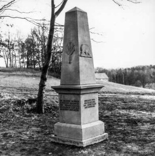 Gedenkobelisk zur Erinnerung an den sächsischen Bauernaufstand 1790