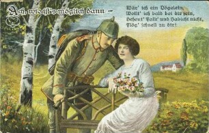 Ach, wie ist's möglich dann - Wär' ich ein Vögelein [...]