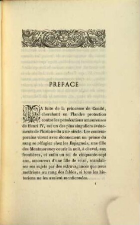 L' enlevement innocent ou la retraite clandestine de Monseigneur le Prince avec Madame la Princesse sa femme, hors de France : 1609 - 1610