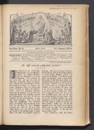 Nr. 9. Juni 1910