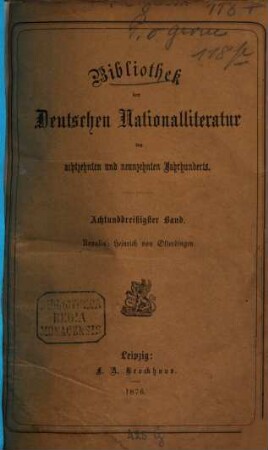 Heinrich von Ofterdingen