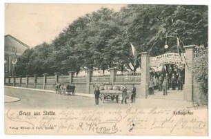 Gruss aus Stettin. Rathsgarten