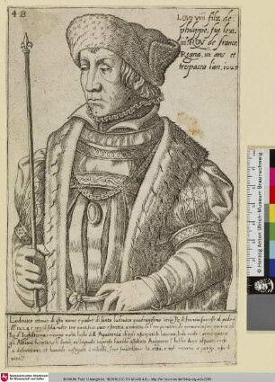 LOYS viii filz de Philippe... [Ludwig VIII. ]