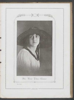 [Fotografía de] Sta. René Perez Gomar
