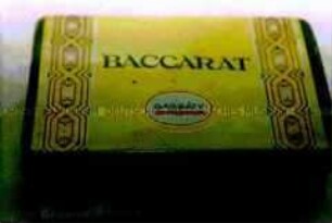 Blechdose für 25 Cigaretten "GARBATY BACCARAT"
