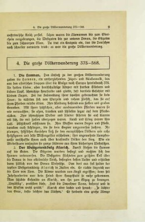 4. Die große Völkerwanderung 375-568