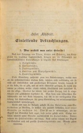 Anleitung zum Getreidebau auf wissenschaftlicher und praktischer Grundlage