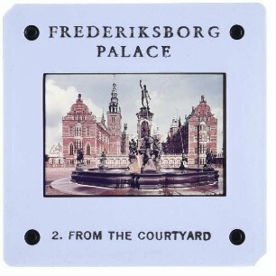 Hillerød, Schloss Frederiksborg : Hof, Neptunbrunnen